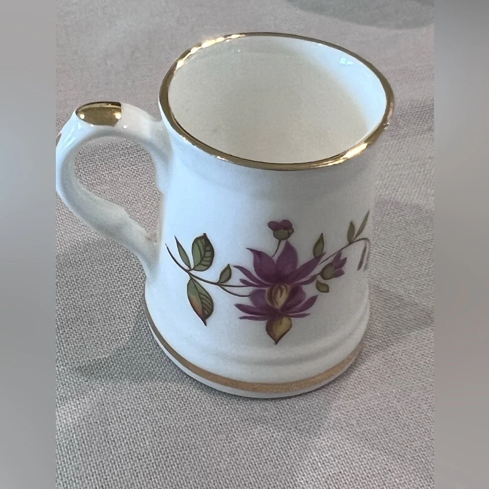 Hammersley Miniature tea set. Oakley miniature cup and saucer